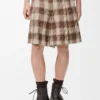 Korte broek van wol en katoen Korte broek van wol en katoen