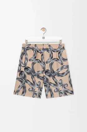 Korte broek van zijde