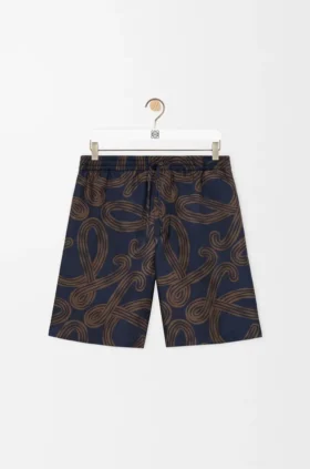 Korte broek van zijde