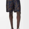 Korte broek van zijde