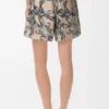 Korte broek van zijde
