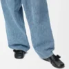 Loafer met sluiting van glanzend, glad kalfsleer Loafer met sluiting van glanzend, glad kalfsleer
