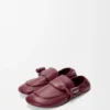 Loafer met sluiting van glanzend, glad kalfsleer Loafer met sluiting van glanzend, glad kalfsleer
