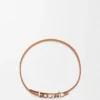 Loewe-armband met dubbele wikkel in kalfsleer Loewe-armband met dubbele wikkel in kalfsleer