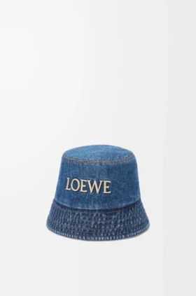 Loewe buckethoed van denim