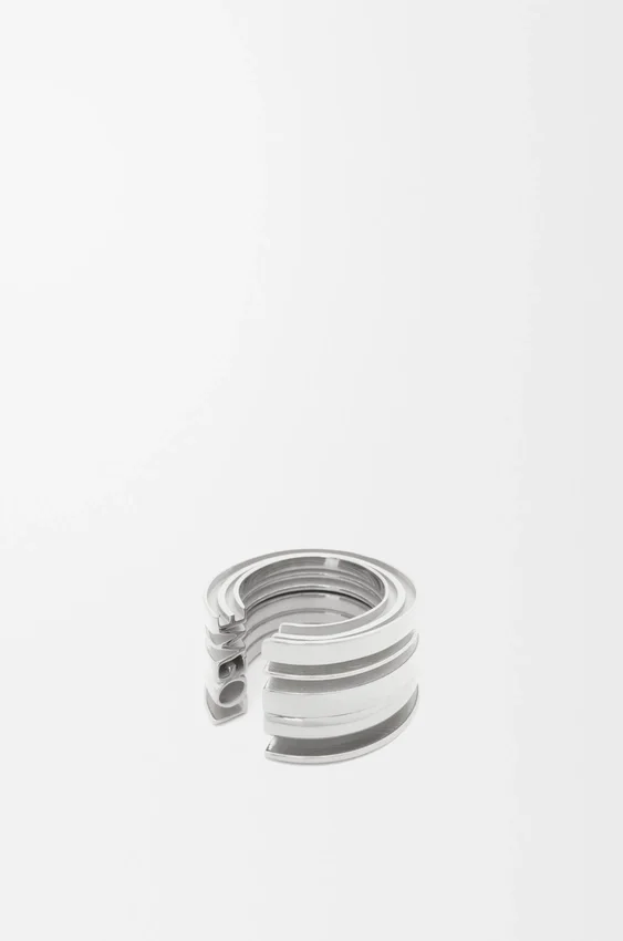 Loewe grafische ring van sterlingzilver Loewe grafische ring van sterlingzilver