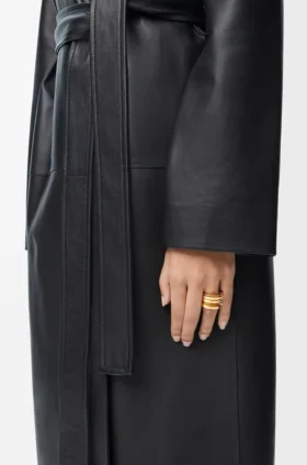 Loewe grafische ring van sterlingzilver