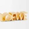 Loewe Graphic enkele oorbel van sterlingzilver Loewe Graphic enkele oorbel van sterlingzilver
