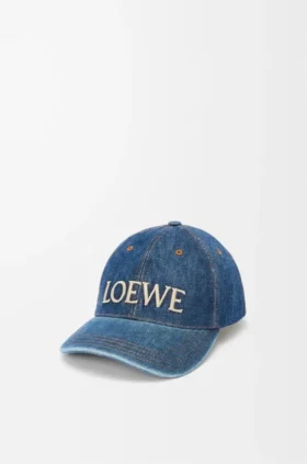 Loewe-pet van denim Loewe-pet van denim