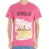 Loewe roze T-shirt met korte mouwen voor heren H6109833Pc-7140