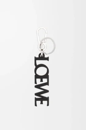 Loewe Signature-bedeltje van glad kalfsleer
