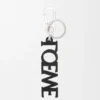 Loewe Signature-bedeltje van glad kalfsleer