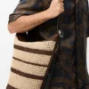 Loop Bucket van raffia Loop Bucket van raffia