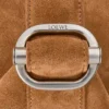 Loop Bucket van suède kalfsleer Loop Bucket van suède kalfsleer