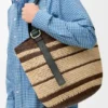 Loop-mand van raffia