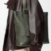 Loop Zipped Tote bag van soepel generfd kalfsleer Loop Zipped Tote bag van soepel generfd kalfsleer