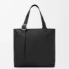 Loop Zipped Tote bag van soepel generfd kalfsleer Loop Zipped Tote bag van soepel generfd kalfsleer
