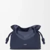 Medium Flamenco-clutch van nappa-kalfsleer