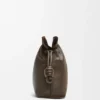 Medium Flamenco-clutch van nappa-kalfsleer