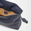 Medium Flamenco-clutch van nappa-kalfsleer