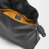 Medium Flamenco-clutch van nappa-kalfsleer