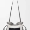 Medium Flamenco-clutch van nappa-kalfsleer
