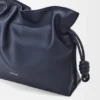 Medium Flamenco-clutch van nappa-kalfsleer