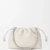 Medium Flamenco Purse van fijnkorrelig kalfsleer