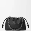 Medium Flamenco Purse van fijnkorrelig kalfsleer