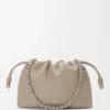 Medium Flamenco Purse van fijnkorrelig kalfsleer