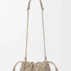 Medium Flamenco Purse van fijnkorrelig kalfsleer
