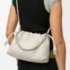Medium Flamenco Purse van fijnkorrelig kalfsleer