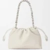 Medium Flamenco Purse van fijnkorrelig kalfsleer