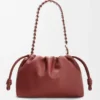 Medium Flamenco Purse van fijnkorrelig kalfsleer