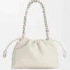 Medium Flamenco Purse van fijnkorrelig kalfsleer