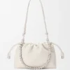 Medium Flamenco Purse van fijnkorrelig kalfsleer