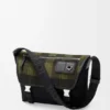Medium Flex Messenger van canvas en geborsteld suède Medium Flex Messenger van canvas en geborsteld suède