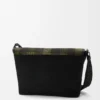 Medium Flex Messenger van canvas en geborsteld suède Medium Flex Messenger van canvas en geborsteld suède