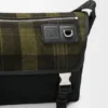 Medium Flex Messenger van canvas en geborsteld suède Medium Flex Messenger van canvas en geborsteld suède