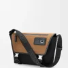 Medium Flex Messenger van canvas en suède Medium Flex Messenger van canvas en suède