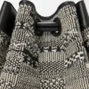 Medium Madrid-tas van geweven textiel
