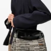 Medium Madrid-tas van geweven textiel
