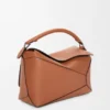 Medium Puzzle Edge-tas van klassiek kalfsleer Medium Puzzle Edge-tas van klassiek kalfsleer