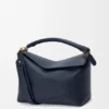 Medium Puzzle Edge-tas van zacht generfd kalfsleer Medium Puzzle Edge-tas van zacht generfd kalfsleer