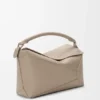 Medium Puzzle Edge-tas van zacht generfd kalfsleer Medium Puzzle Edge-tas van zacht generfd kalfsleer