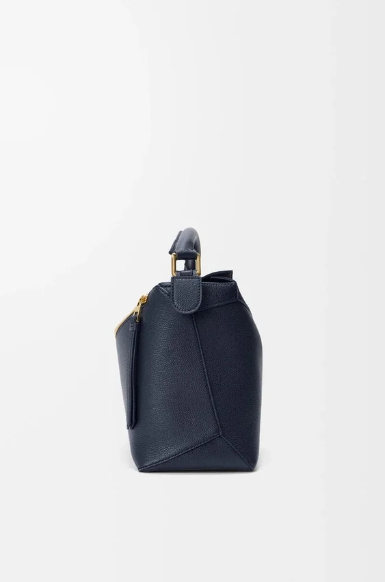 Medium Puzzle Edge-tas van zacht generfd kalfsleer Medium Puzzle Edge-tas van zacht generfd kalfsleer