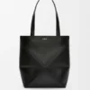 Medium Puzzle Fold Tote bag in glanzendes Kalfsleer Medium Puzzle Fold Tote bag in glanzendes Kalfsleer