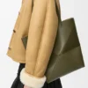 Medium Puzzle Fold Tote bag in glanzendes Kalfsleer Medium Puzzle Fold Tote bag in glanzendes Kalfsleer