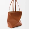 Medium Puzzle Fold Tote bag in glanzendes Kalfsleer Medium Puzzle Fold Tote bag in glanzendes Kalfsleer