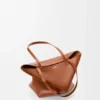 Medium Puzzle Fold Tote bag in glanzendes Kalfsleer Medium Puzzle Fold Tote bag in glanzendes Kalfsleer